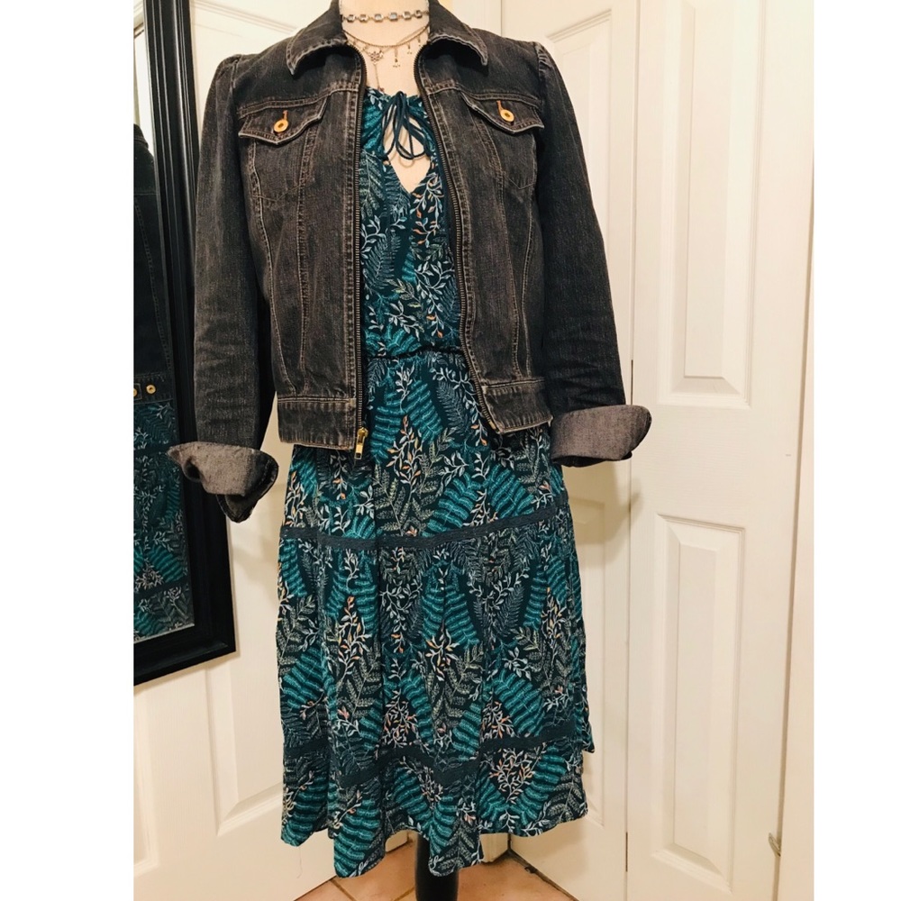 Lauren Conrad Teal dress